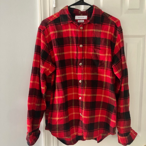 Urban Outfitters Oversized Button Down Flannel - Picture 1 of 5
